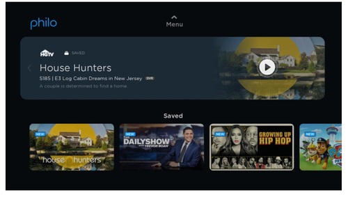 Philo, a sports-free OTT-TV service, had about 800,000 subs as of November 2020.
(Image source: Philo)