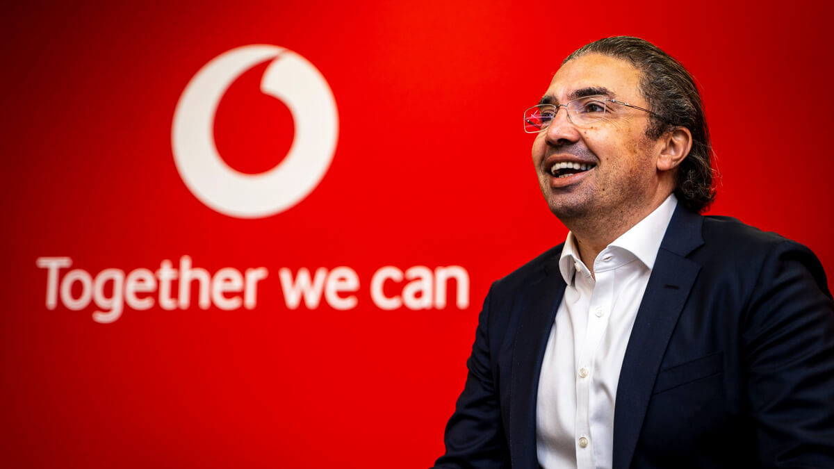 In the hot seat: Vodafone UK CEO Ahmed Essam has been in charge for several months now, replacing Nick Jeffrey. (Source: Vodafone UK)