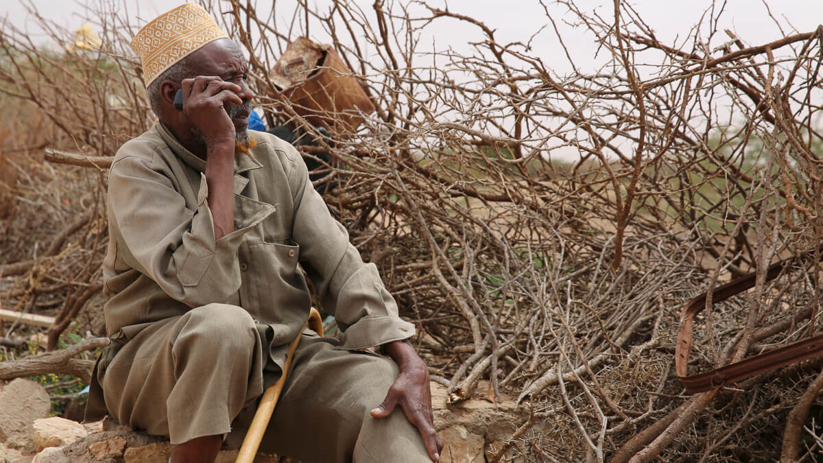Connected planet: Forget 5G - the biggest growth in new mobile subscribers will be in remote areas of sub-Saharan Africa (like rural Somaliland, above) and Asia, says the GSMA. (Source: Fiona Graham)