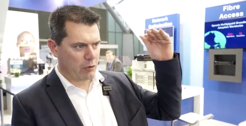 Adtran's Ronan Kelly explains the finer points of fiber at this year's Broadband World Forum.