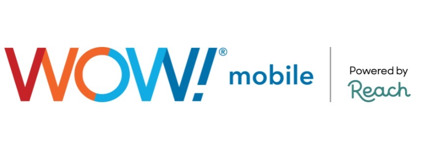 WOW's new mobile and wireless services will also feature Reach Mobile branding.
(Source: WideOpenWest)