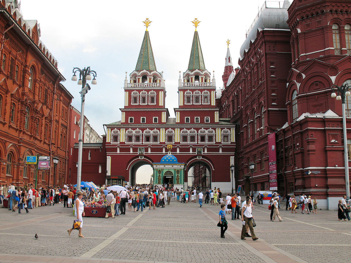 The entrance to Moscow's Red Square. (Source: Bart Slingerland via Creative Commons)