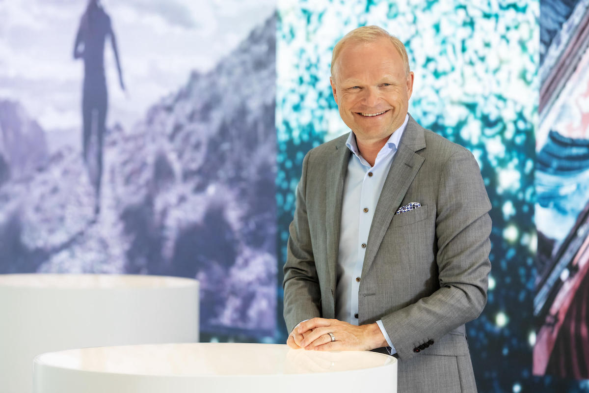 Nokia CEO Pekka Lundmark has his mobile business to thank for recent sales growth. (Source: Nokia) 