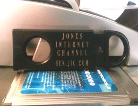 A surviving tchotchke – a cigar cutter – from Jones Internet Channel that was distributed at the old Western Cable Show in Anaheim, California.
(Source: Jeff Baumgartner/Light Reading)