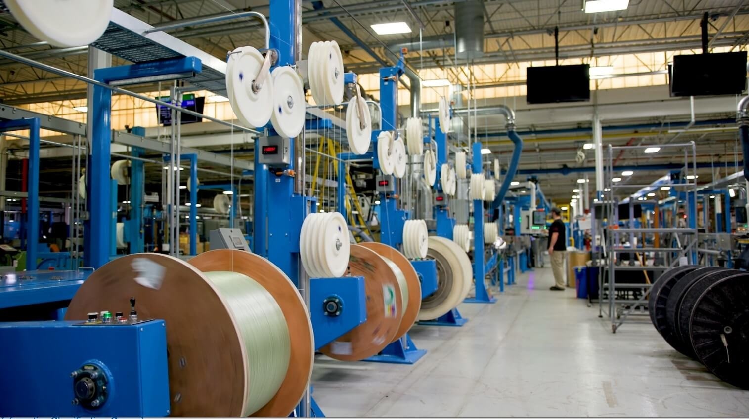 CommScope is increasing fiber optic cable production at its manufacturing plants in North Carolina, including this one in Catawba.
(Source: CommScope)
