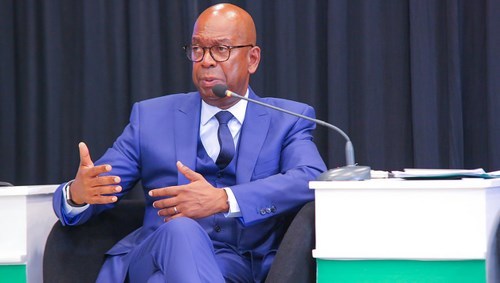 Safaricom CEO Bob Collymore (picture taken in 2017).