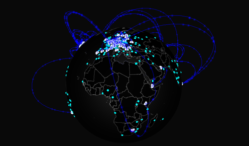 Hurricane Electric's international network is extensive and its map of PoPs is due to show an even greater presence across Africa during 2018. 