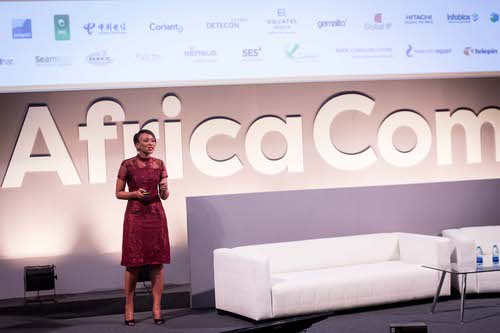 Unathi Mtya, CIO of the Parliament of the Republic of South Africa, delivering her keynote on 'Developing a Winning ICT Strategy for Your Organisation.'