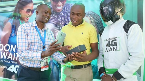 Safaricom has been promoting its 4G services heavily this year.