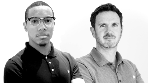 Telcoin co-founders Claude Eguienta (left), who is the CEO, and chairman Paul Neuner (right) are hoping to bring blockchain-based mobile finance services to Africa. 