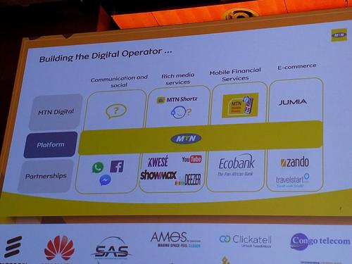 MTN is aiming to become a digital operator.