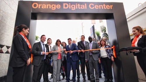 The opening of the first Orange Digital Center in Tunisia. 