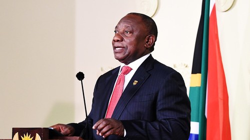 South African president Cyril Ramaphosa (Photo courtesy of GCIS). 
 