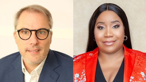 MTN's Stephen Blewett and Uche Ofodile are taking up new CEO roles for the group. 