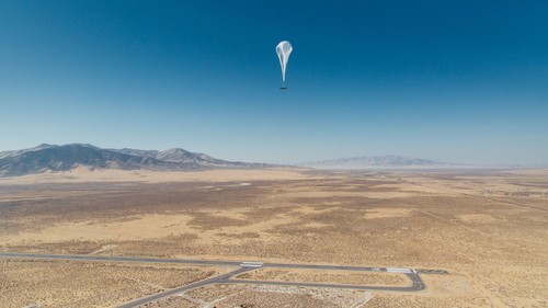 In Kenya the initial Loon service region will span nearly 50,000 square kilometers across the western and central parts of the country. Source: Loon. 