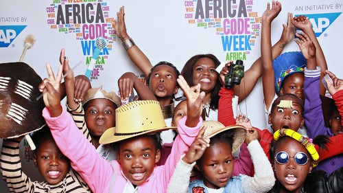 Last year 47% of Africa Code Week participants were girls, with plans to increase this number in 2020.  