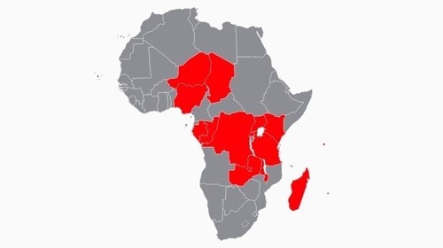 Airtel's 14 operations in Africa