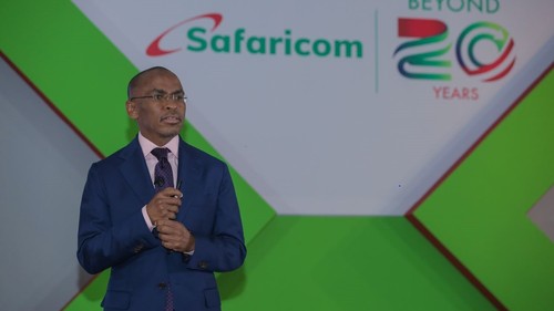 Safaricom CEO Peter Ndegwa 