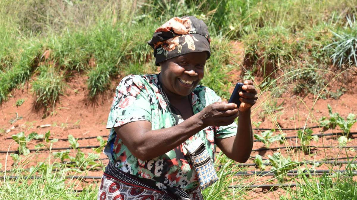 Shamba Pride customer Jane Mutua.  (Source: Shamba Pride)



