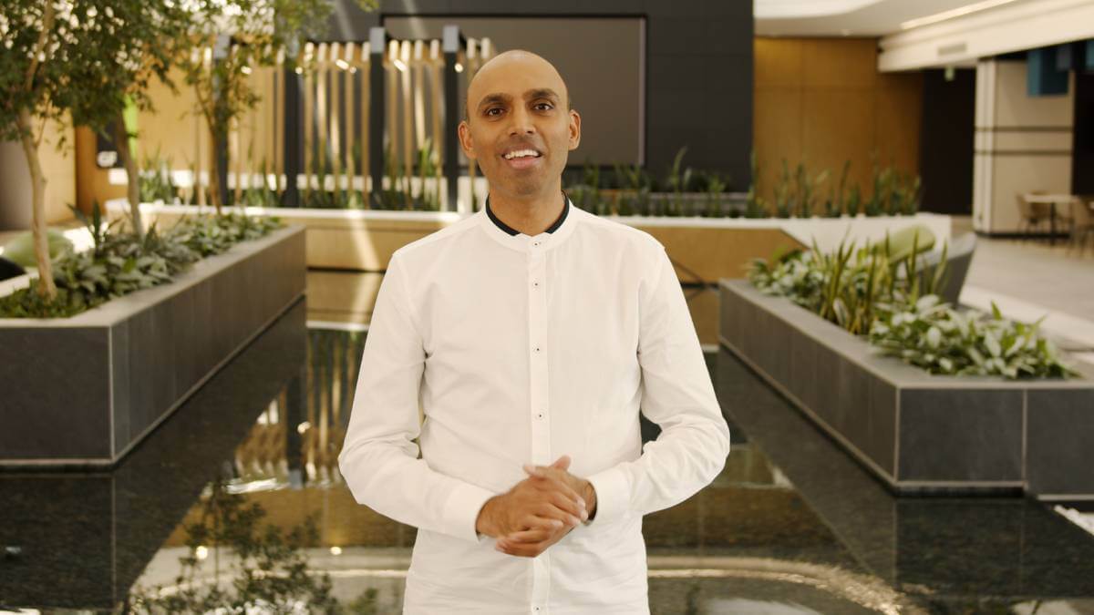 Niral Patel, director of Google Cloud Africa, speaking at the 2022 Google for Africa virtual event.  (Source: Google)