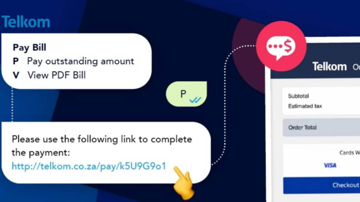 Telkom SA's customers can now use the Chat 2 Pay pay-by-link capability to make payments on WhatsApp. (Source: Clickatell)







