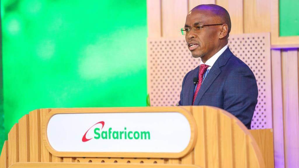 Safaricom CEO Peter Ndegwa.   (Source: Safaricom). 