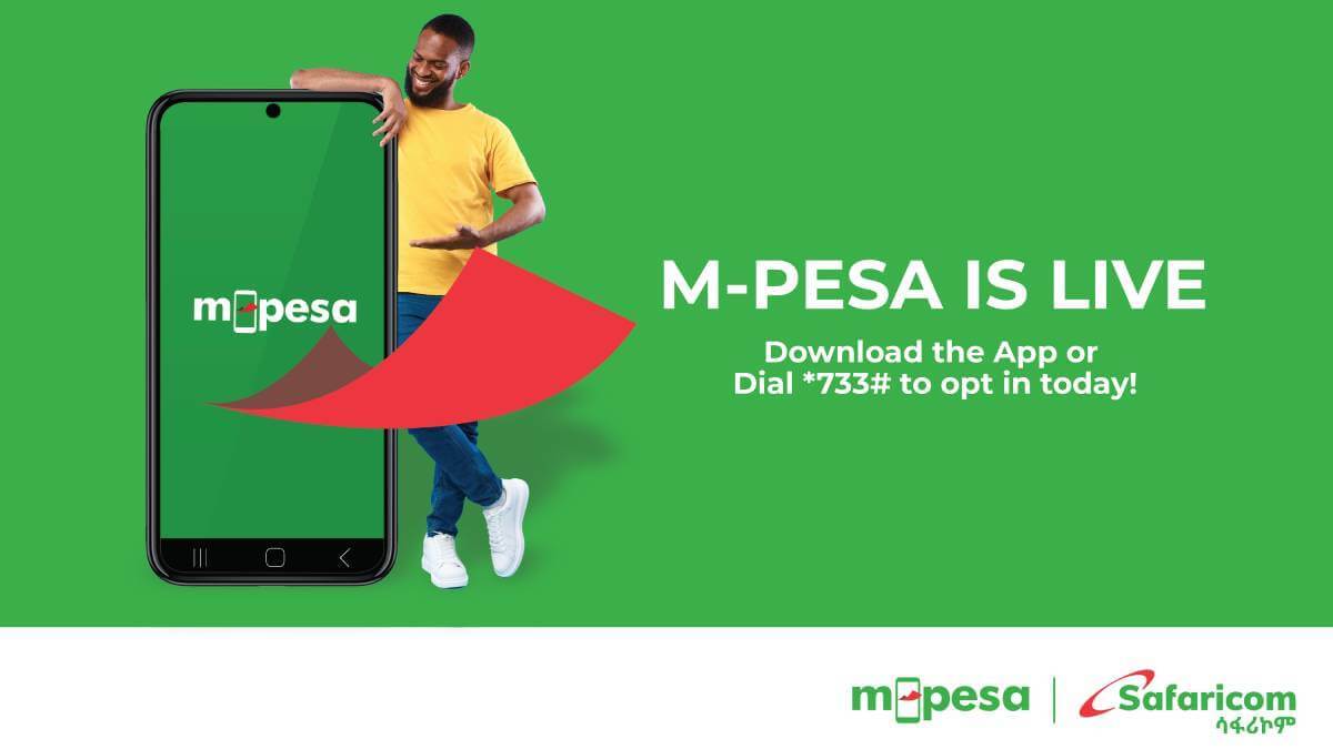 M-Pesa is now available in Ethiopia after three months of testing, opening up more mobile financial services options to Ethiopians.   (Source: Safaricom Ethiopia)