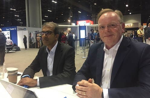 Accenture's Kamran Ikram and Towergate CIO Gordon Walters
(Source: Accenture)