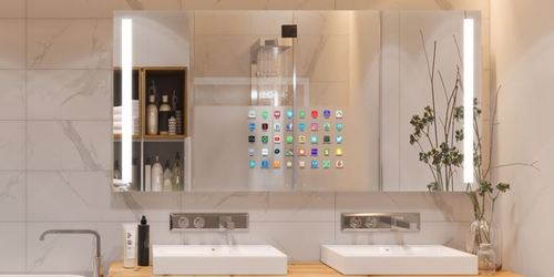With Electric Mirror's smart mirror, consumers can use an array of integrated apps and tools to arrange their hair in the latest style, ensure their home-alarm system is secured and stay up-to-date with the news, for example.