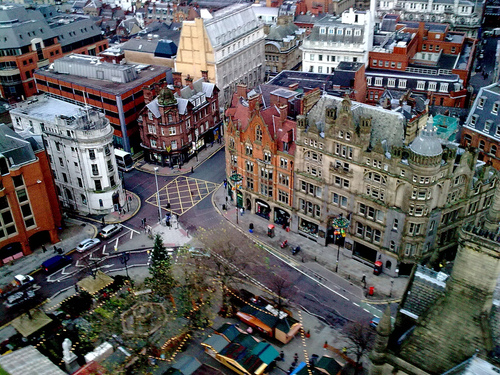As a large city, Manchester has high-speed options, but many surrounding areas are rural and suffer from slow or no connectivity. Source: UK Wander

