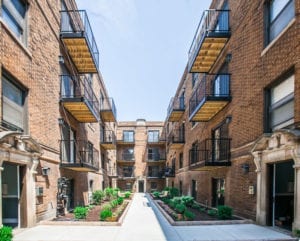 Xfinity Communities, a Comcast business, partnered with Kass Management to provide smart-home solutions in 50 apartments within two Chicago multi-dwelling units, including this one. (Image source: Kass Management)