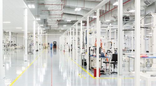 Tucked away behind Merritt Island's canals and marshes is a state-of-the-art facility where a staff of about 250 people and assorted automation tools make satellites. (Source: OpenWeb Satellites)
