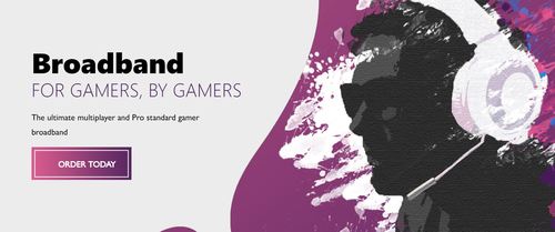 Ghost Gamer Broadband is available across three tiered packages, based on connection type: Fiber to the Premises and G.Fast, Fiber to the Cabinet and ADSL.  
(Image source: Ghost Gamer Broadband)

