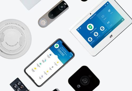 ADT's line of security products include connected, IoT devices like smart smoke detectors, video security systems and flood sensors. (Source: ADT)