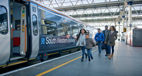 Blu Wireless and FirstGroup's Rail Division are developing gigabit connections for very high connectivity and data-transfer rates for travelers to use while on fast-moving trains. (Image source: FirstGroup)