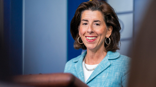 'Implementing this in partnership with our partners on the ground, we will be able to close the digital divide,' said Secretary Raimondo. '30, 40, 50 years from now, we will look back on this as the turning point.'  (Source: White House via Flickr)